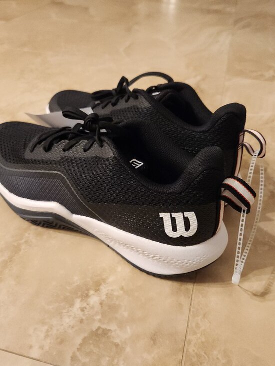 Wilson Rush Pro Lite Tennis Shoes Ebony Black WRS333210 Men\'s Size 9 US main image 5